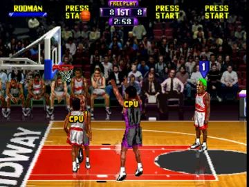 NBA Hangtime (Europe) screen shot game playing